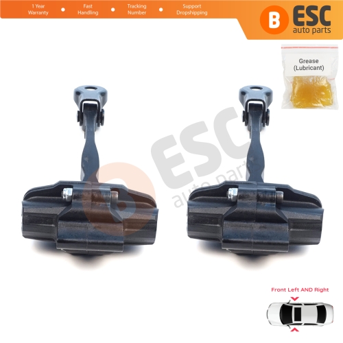 2 Pieces Front Door Stop Check Assy Limiter Strap for Ford Tourneo Transit Courier MK2 N1P N3P V769 2023-On 2703945