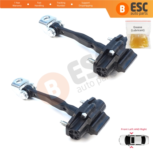 2 Pieces Front Door Stop Check Assy Limiter Strap for Ford Ranger MK3 TKE P375 PX 2N 2G 2P 2011-2023 Europe Everest UA MK2 5289876