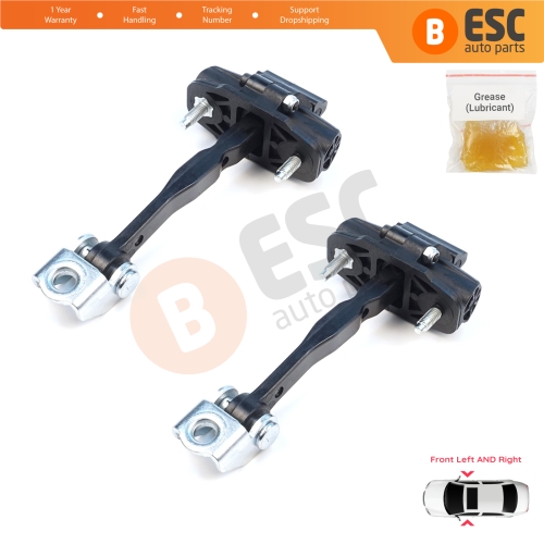 2 Pieces Front Door Stop Check Assy Limiter Strap for Ford Ranger MK3 TKE P375 PX 2N 2G 2P 2011-2023 Europe Everest UA MK2 5289876