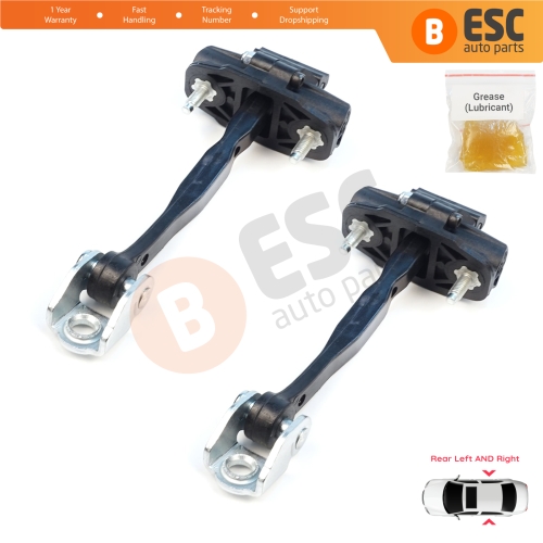 2 Pieces Rear Door Stop Check Assy Limiter Strap for Ford Ranger MK3 TKE P375 PX 2N 2G 2P 2011-2023 Europe Everest UA MK2 5339618