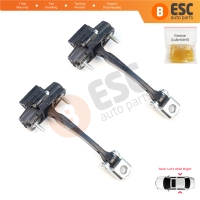 2 Pieces Rear Door Stop Check Assy Limiter Strap for Ford Ranger MK4 P703 RA 2022-On KB3B2627200BA