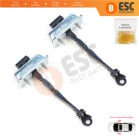 2 Pieces Front Door Stop Check Assy Limiter Strap for Renault Scenic E-Tech MK5 Mitsubishi Eclipse Cross 2025-On 804308534R