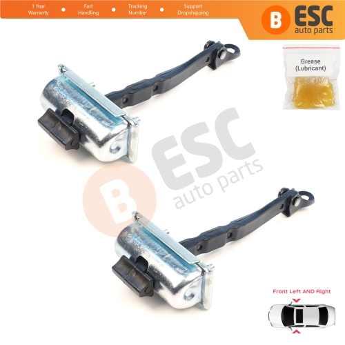 2 Pieces Front Door Stop Check Assy Limiter Strap for Renault Scenic E-Tech MK5 Mitsubishi Eclipse Cross 2025-On 804308534R