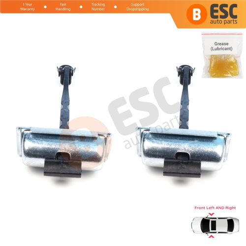 2 Pieces Front Door Stop Check Assy Limiter Strap for Renault Scenic E-Tech MK5 Mitsubishi Eclipse Cross 2025-On 804308534R