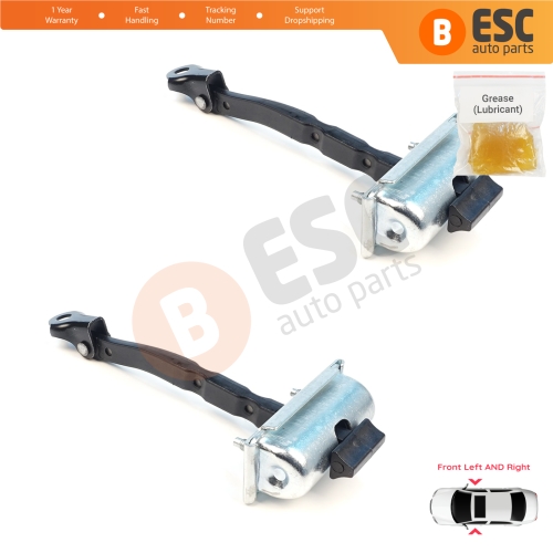 2 Pieces Front Door Stop Check Assy Limiter Strap for Renault Scenic E-Tech MK5 Mitsubishi Eclipse Cross 2025-On 804308534R