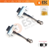 2 Pieces Rear Door Stop Check Assy Limiter Strap for Renault 5 E-Tech Alpine A290 2024-On 824308906R