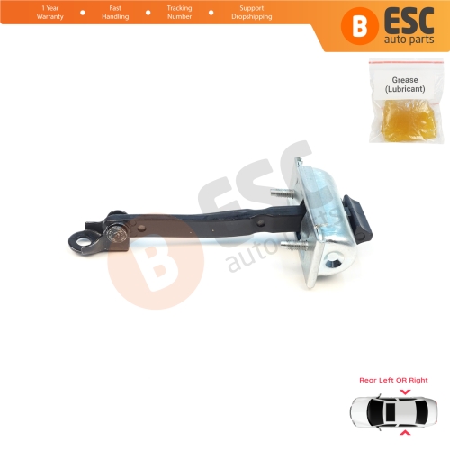 Rear Door Stop Check Assy Limiter Strap for Renault 5 E-Tech Alpine A290 2024-On 824308906R