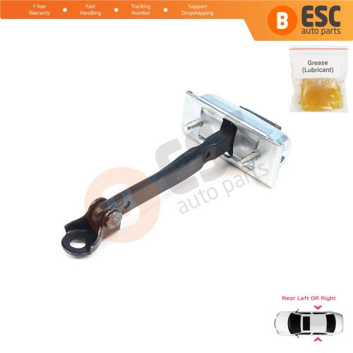 Rear Door Stop Check Assy Limiter Strap for Renault 5 E-Tech Alpine A290 2024-On 824308906R