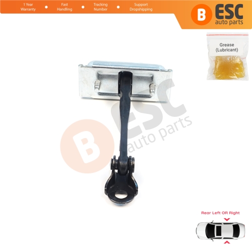 Rear Door Stop Check Assy Limiter Strap for Renault 5 E-Tech Alpine A290 2024-On 824308906R