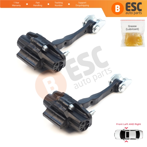 2 Pieces Front Door Stop Check Assy Limiter Strap for Volvo V40 525 Cross Country 526 2012–2019 31299810