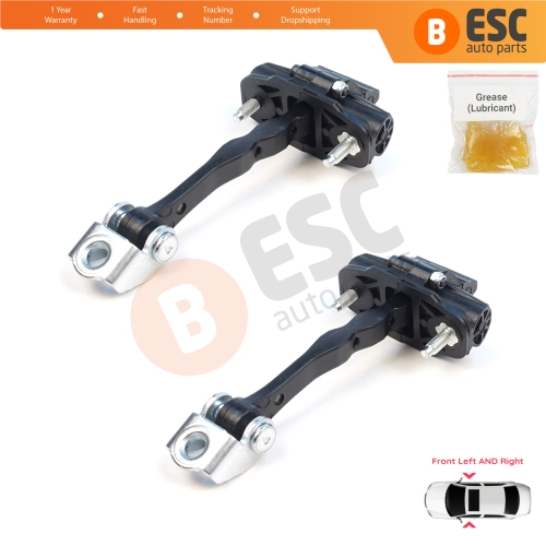 2 Pieces Front Door Stop Check Assy Limiter Strap for Volvo V40 525 Cross Country 526 2012–2019 31299810