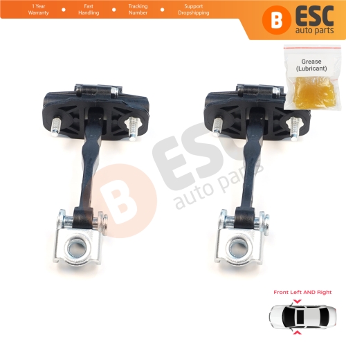 2 Pieces Front Door Stop Check Assy Limiter Strap for Volvo V40 525 Cross Country 526 2012–2019 31299810