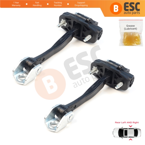 2 Pieces Rear Door Stop Check Assy Limiter Strap for Volvo V40 525 Cross Country 526 2012–2019 31298427