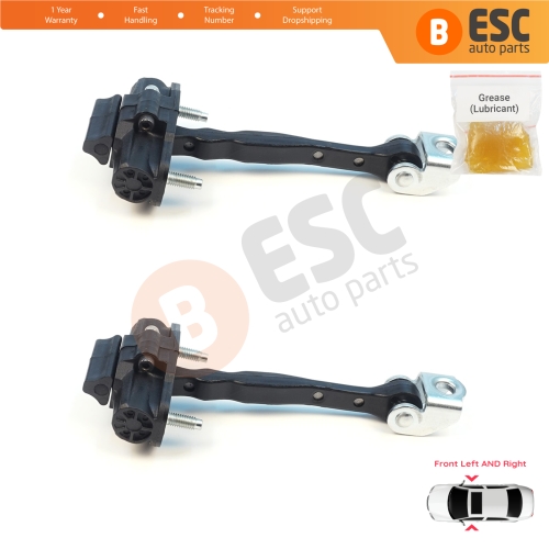 2 Pieces Front Door Stop Check Assy Limiter Strap for Volvo XC60 MK2 246 2017-On 31424466