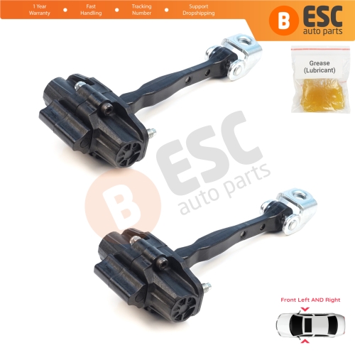 2 Pieces Front Door Stop Check Assy Limiter Strap for Volvo XC60 MK2 246 2017-On 31424466