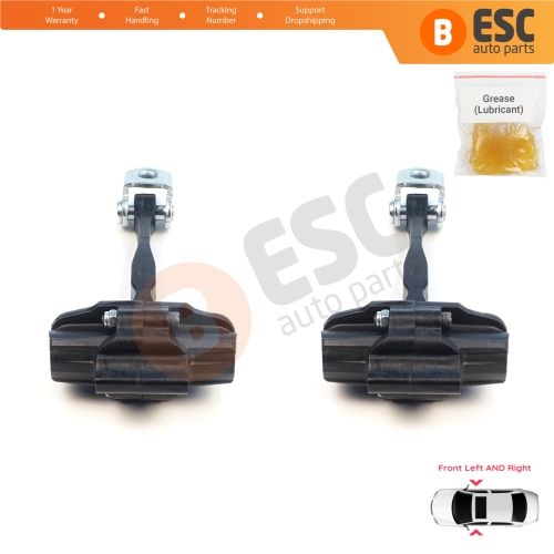 2 Pieces Front Door Stop Check Assy Limiter Strap for Volvo XC60 MK2 246 2017-On 31424466