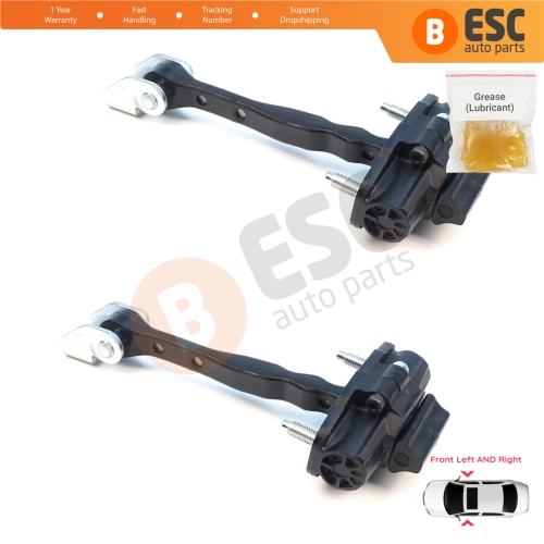 2 Pieces Front Door Stop Check Assy Limiter Strap for Volvo XC60 MK2 246 2017-On 31424466