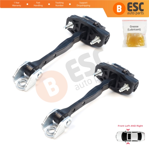 2 Pieces Front Door Stop Check Assy Limiter Strap for Volvo XC60 MK2 246 2017-On 31424466