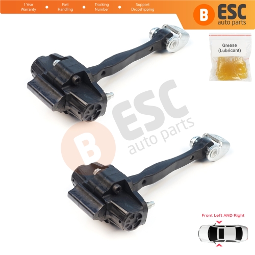 2 Pieces Front Door Stop Check Assy Limiter Strap for Volvo C40 539 2021-On XC40 536 2017-On 31457262