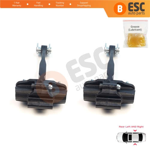 2 Pieces Rear Door Stop Check Assy Limiter Strap for Volvo C40 539 2021-On XC40 536 2017-On 31457263