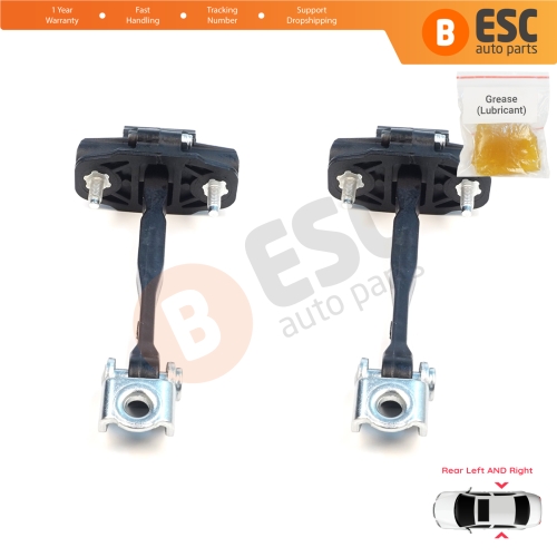 2 Pieces Rear Door Stop Check Assy Limiter Strap for Volvo C40 539 2021-On XC40 536 2017-On 31457263