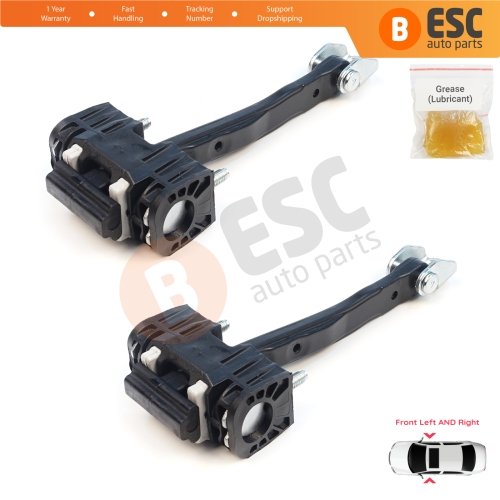 2 Pieces Front Door Stop Check Assy Limiter Strap for Volvo XC90 MK2 256 2014-On 31395137