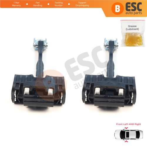 2 Pieces Front Door Stop Check Assy Limiter Strap for Volvo XC90 MK2 256 2014-On 31395137