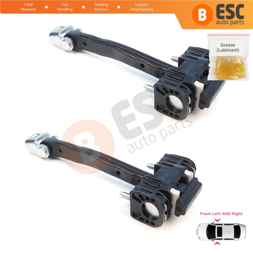 2 Pieces Front Door Stop Check Assy Limiter Strap for Volvo XC90 MK2 256 2014-On 31395137