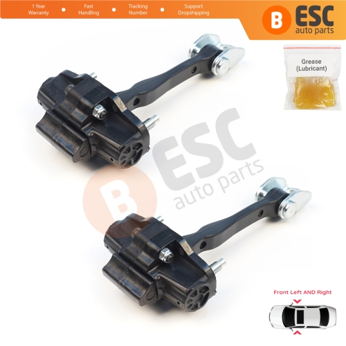 2 Pieces Front Door Stop Check Assy Limiter Strap for Volvo S60 MK3 224 2019-On V60 MK2 225 V60 Cross Country MK2 227 2018-On 31479059