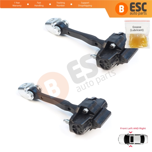 2 Pieces Front Door Stop Check Assy Limiter Strap for Volvo S60 MK3 224 2019-On V60 MK2 225 V60 Cross Country MK2 227 2018-On 31479059