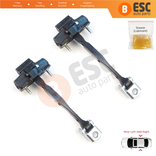 2 Pieces Rear Door Stop Check Assy Limiter Strap for Volvo S60 MK3 224 2019-On V60 MK2 225 V60 Cross Country MK2 227 2018-On 31479060