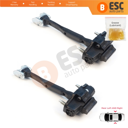 2 Pieces Rear Door Stop Check Assy Limiter Strap for Volvo S60 MK3 224 2019-On V60 MK2 225 V60 Cross Country MK2 227 2018-On 31479060