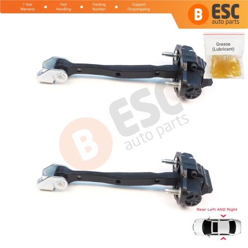 2 Pieces Rear Door Stop Check Assy Limiter Strap for Volvo S60 MK3 224 2019-On V60 MK2 225 V60 Cross Country MK2 227 2018-On 31479060