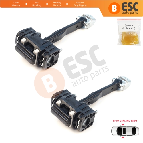 2 Pieces Front Door Stop Check Assy Limiter Strap for Volvo S90 MK2 234 V90 MK2 235 Estate 236 Cross Country 2016-On 31689103