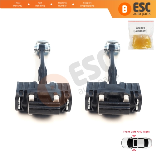 2 Pieces Front Door Stop Check Assy Limiter Strap for Volvo S90 MK2 234 V90 MK2 235 Estate 236 Cross Country 2016-On 31689103
