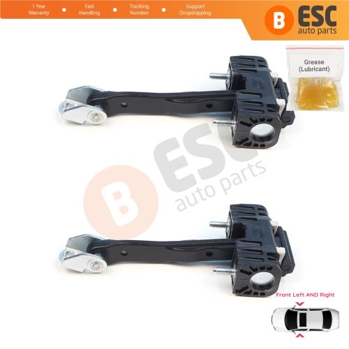 2 Pieces Front Door Stop Check Assy Limiter Strap for Volvo S90 MK2 234 V90 MK2 235 Estate 236 Cross Country 2016-On 31689103