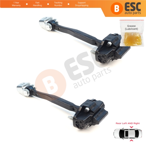 2 Pieces Rear Door Stop Check Assy Limiter Strap for Volvo S90 MK2 234 V90 MK2 235 Estate 236 Cross Country 2016-On 31385858