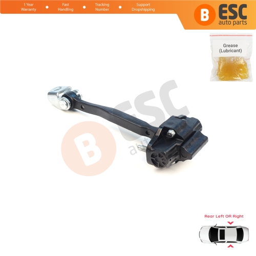 Rear Door Stop Check Assy Limiter Strap for Volvo S90 MK2 234 V90 MK2 235 Estate 236 Cross Country 2016-On 31385858