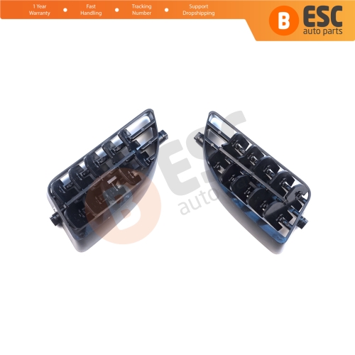 Dashboard Side Air Vent Grill Cover Trim Nozzle Deflector Diffuser Left Right for Renault Megane MK3 2008-2016 Fluence L3 2009–2020 687618845R 687604198R