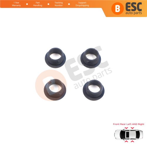4 Pieces Door Lock Rod Grommet for Mercedes W124 W126 190 W201 W202 W203 C208 C209 W210 W168 W163 W460 W461 W463 2019921205