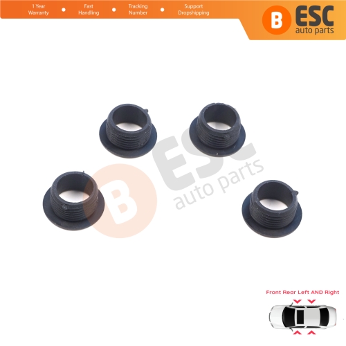 4 Pieces Door Lock Rod Grommet for Mercedes W124 W126 190 W201 W202 W203 C208 C209 W210 W168 W163 W460 W461 W463 2019921205