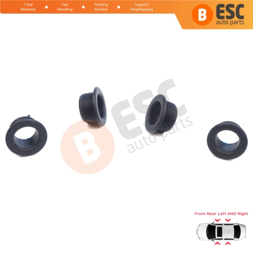 4 Pieces Door Lock Rod Grommet for Mercedes W124 W126 190 W201 W202 W203 C208 C209 W210 W168 W163 W460 W461 W463 2019921205