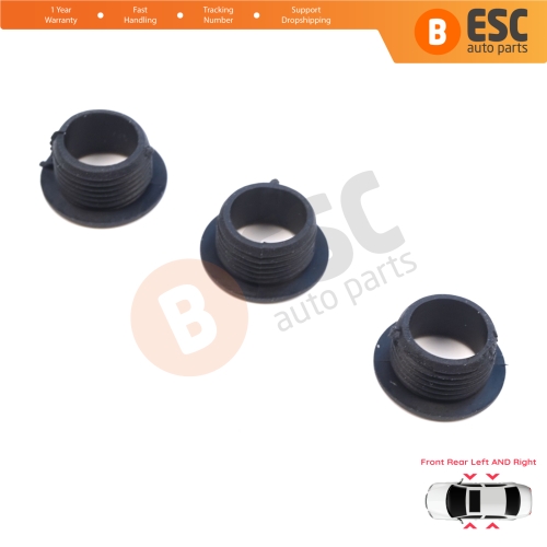 4 Pieces Door Lock Rod Grommet for Mercedes W124 W126 190 W201 W202 W203 C208 C209 W210 W168 W163 W460 W461 W463 2019921205