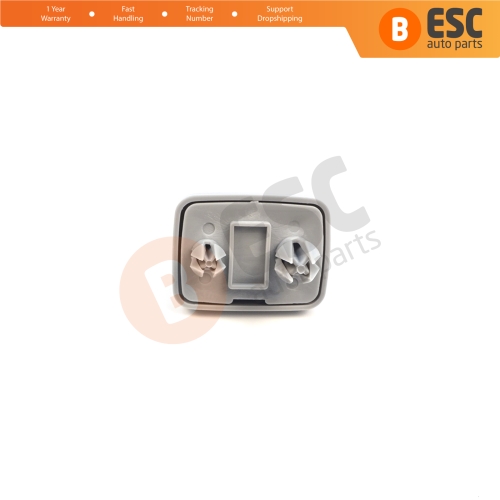 1 Piece Sun Visor Shade Holder Hook Clips Gray Color for Audi A1 A3 A4 B7 B8 B9 A5 A6 C6 Q2 Q3 Q5  TT Seat Exeo
