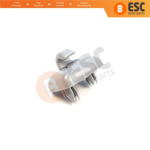 1 Piece Sun Visor Shade Holder Hook Clips Gray Color for Audi A1 A3 A4 B7 B8 B9 A5 A6 C6 Q2 Q3 Q5  TT Seat Exeo