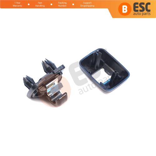 1 Piece Sun Visor Shade Holder Hook Clips Black Color for Audi A1 A3 A4 B7 B8 B9 A5 A6 C6 Q2 Q3 Q5 TT Seat Exeo
