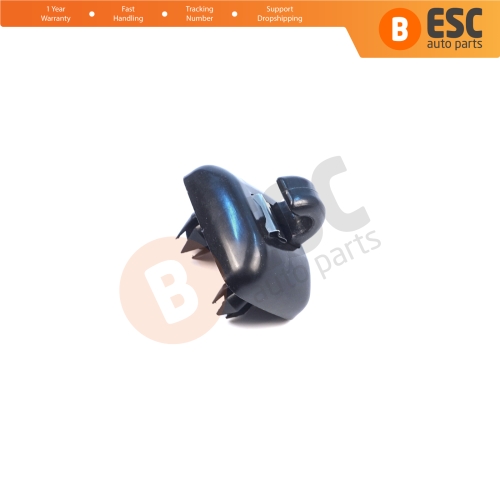1 Piece Sun Visor Shade Holder Hook Clips Black Color for Audi A1 A3 A4 B7 B8 B9 A5 A6 C6 Q2 Q3 Q5 TT Seat Exeo
