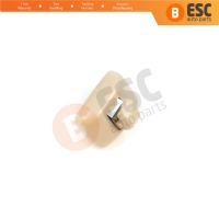 1 Piece Sun Visor Shade Holder Hook Clips Beige Color for Audi A1 A3 A4 B7 B8 B9 A5 A6 C6 Q2 Q3 Q5 TT Seat Exeo