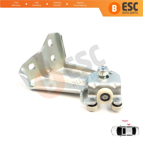 Right Sliding Door Upper Roller Guide Set For Citroen Jumper Relay Peugeot Boxer Fiat Ducato MK3 250 2006-On Minibus Van 1344234080