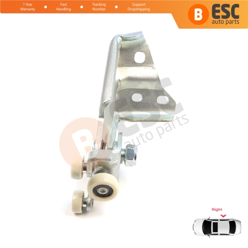 Right Sliding Door Upper Roller Guide Set For Citroen Jumper Relay Peugeot Boxer Fiat Ducato MK3 250 2006-On Minibus Van 1344234080